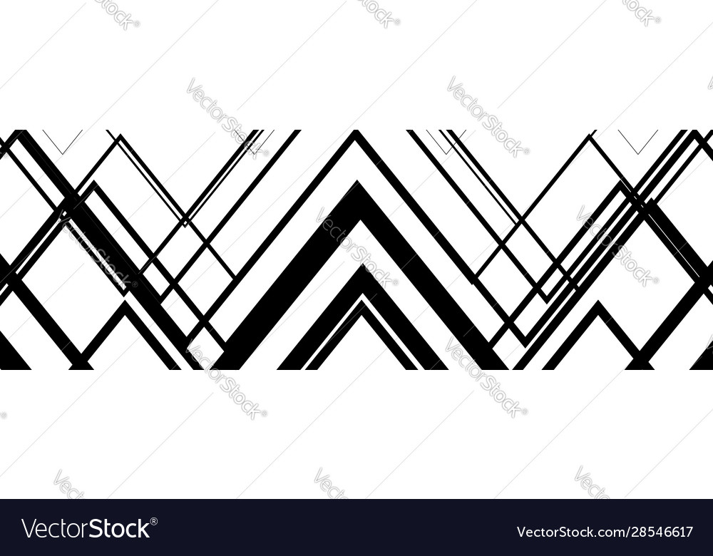 Random wavy zig-zag lines abstract art texture vector image Random wavy zig-zag lines abstract art texture