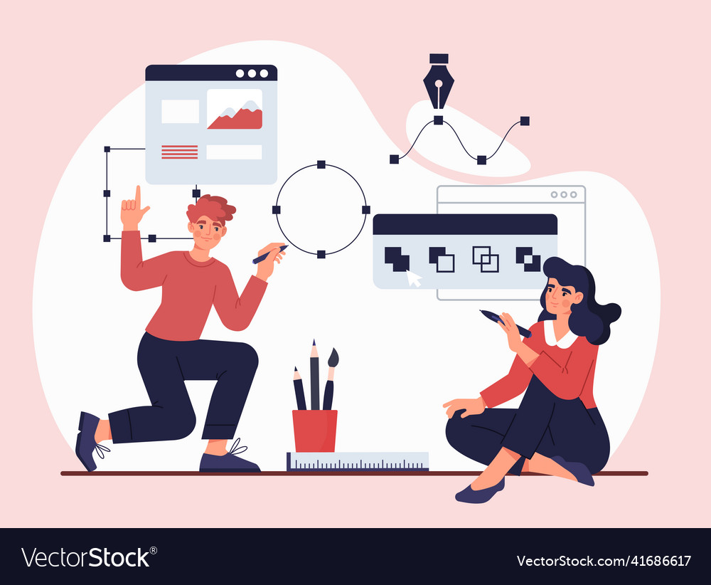 Team of Developers Working