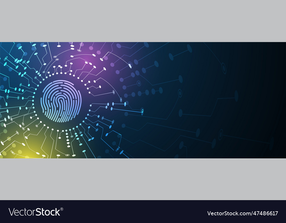 Technology data background idea of global