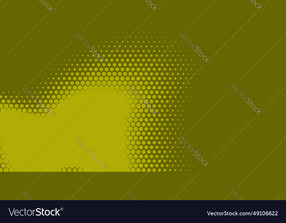 Geometric abstract hexagon two color background