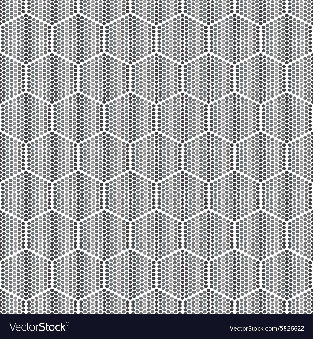 Honeycombs for honey geometric seamless pattern