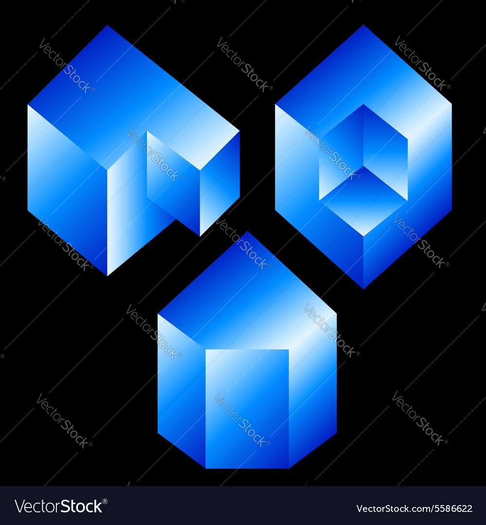 Isometric objects in axonometric view