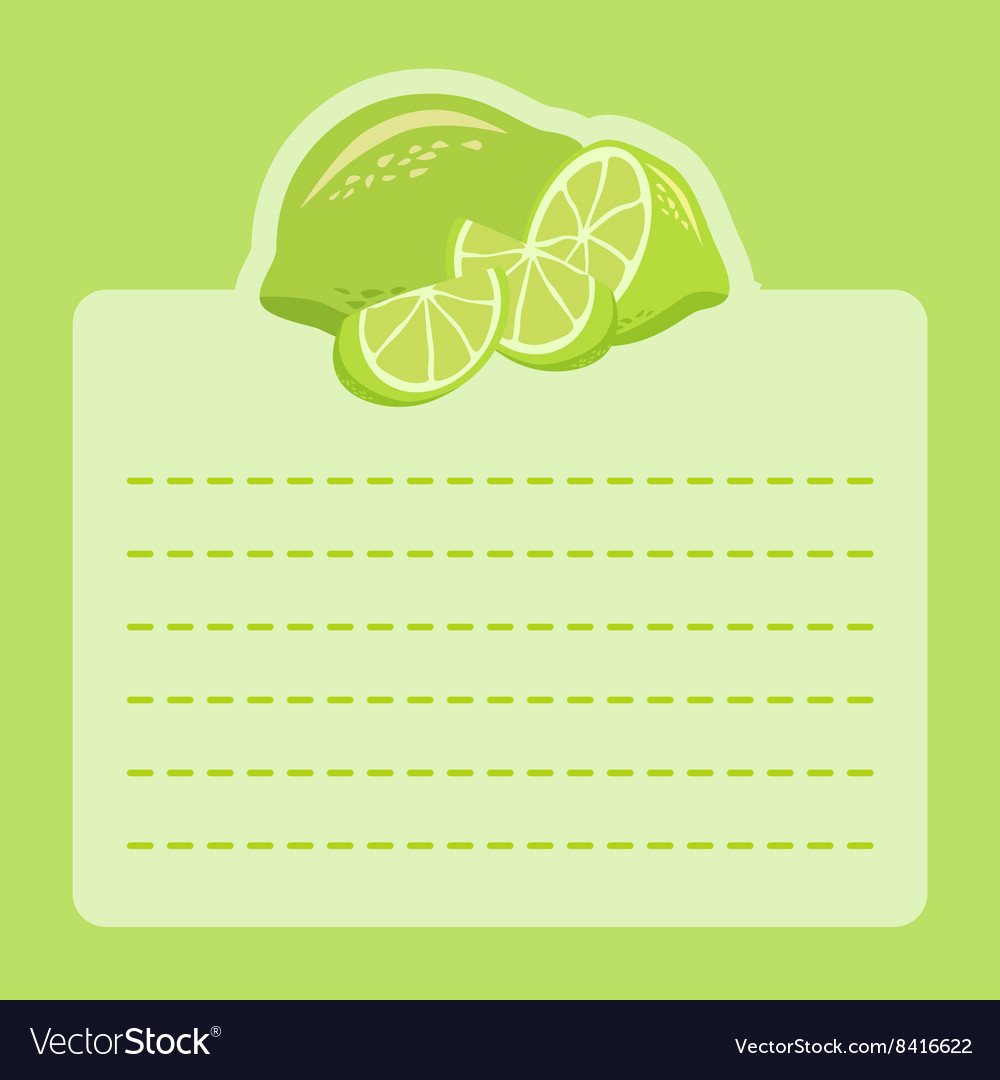 Lime memo notes