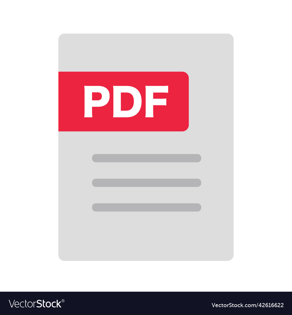 Pdf file document icon