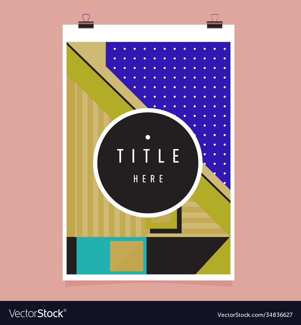 Abstract colorful geometric pattern background