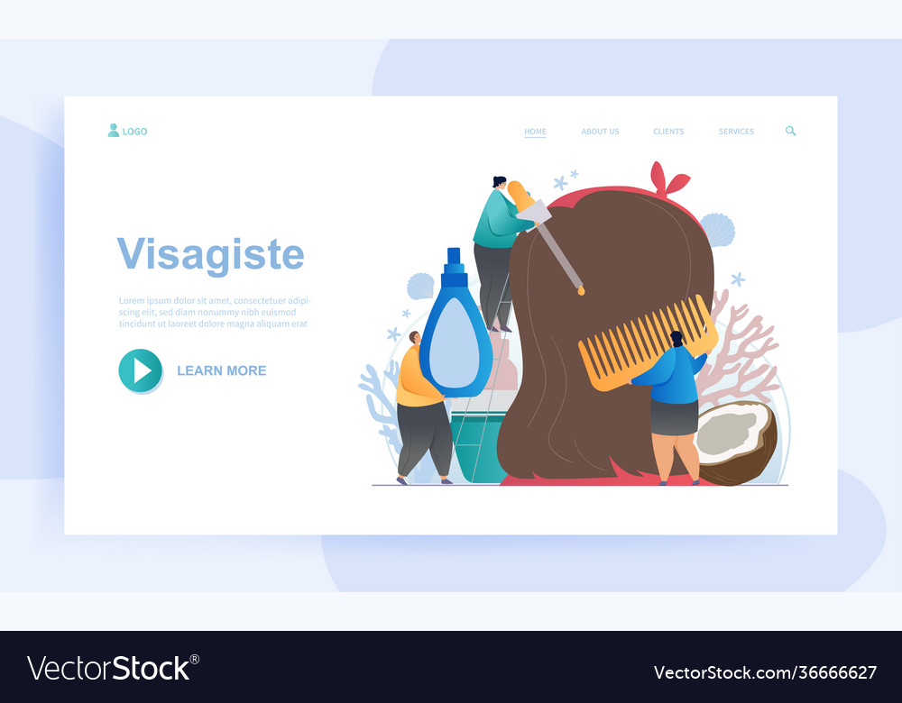 Männliche und weibliche Visagisten arbeiten Vector Image Männliche und weibliche Visagisten arbeiten