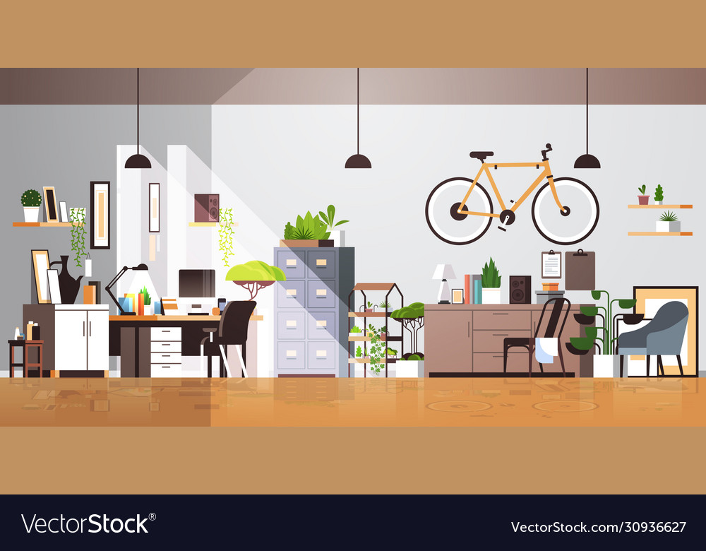 Modern Empty Workspace