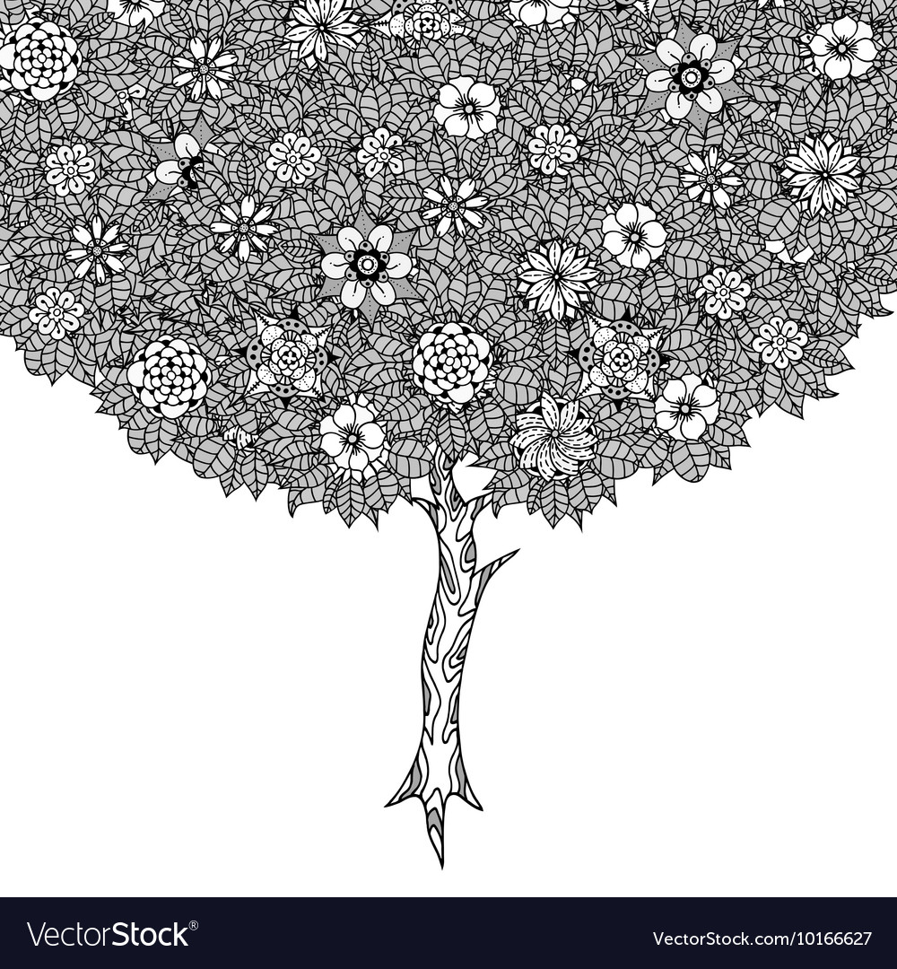 Tree with leaves