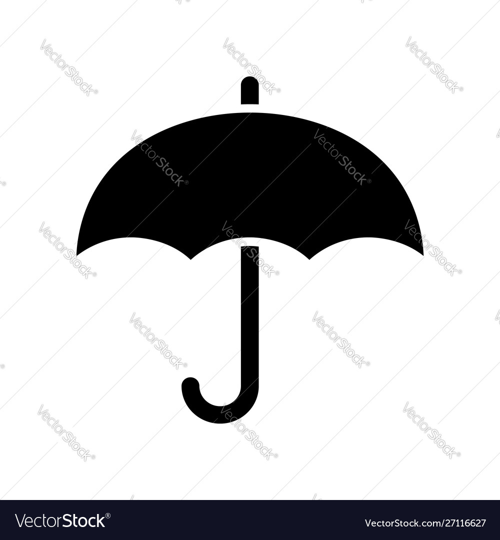 Umbrella icon Royalty Free Vector Image - VectorStock