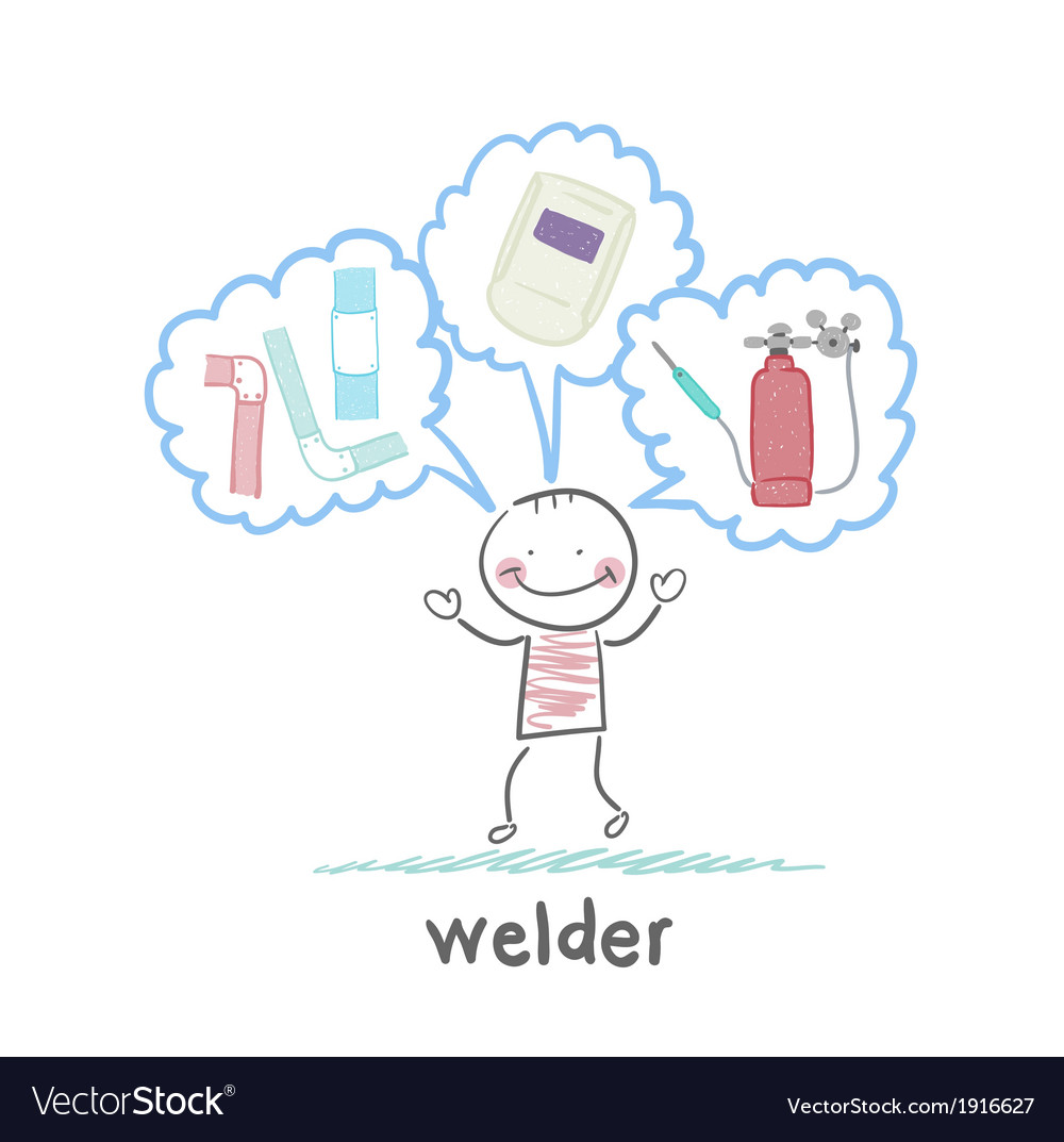 welder thinks about welder