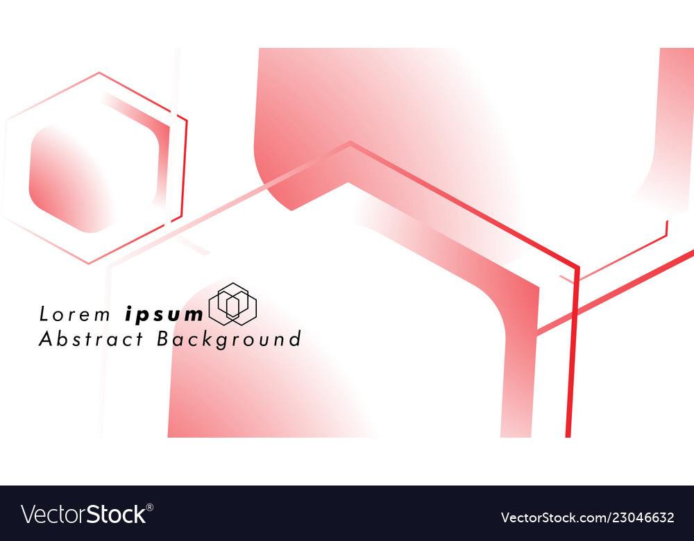 Abstract background concepts of hexagon shapes vector image Abstract background concepts of hexagon shapes