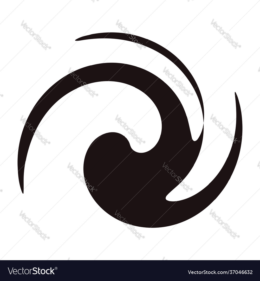 Cyclical circle helix volute element concentric