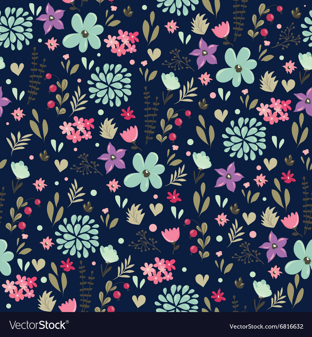 Floral Seamless Pattern