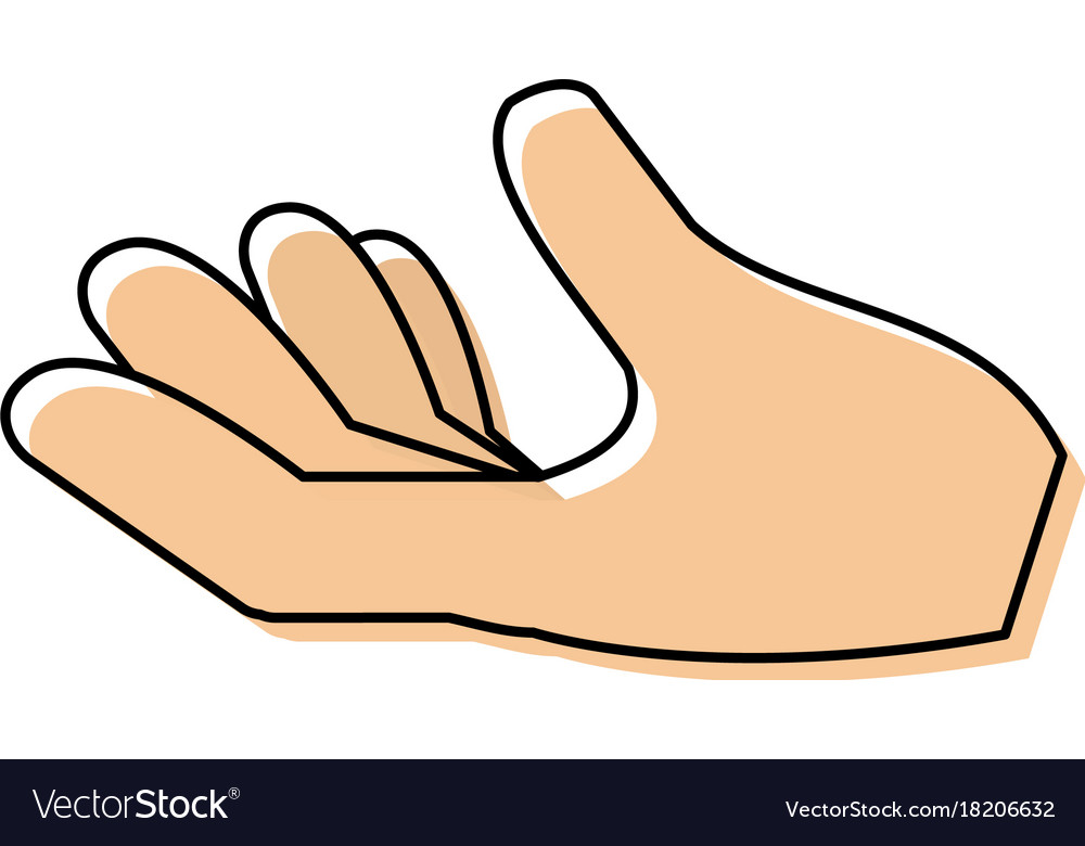 Hand Royalty Free Vector Image - VectorStock