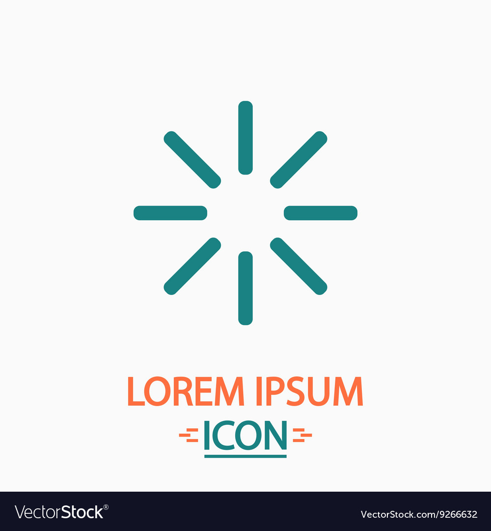 Loading computer symbol