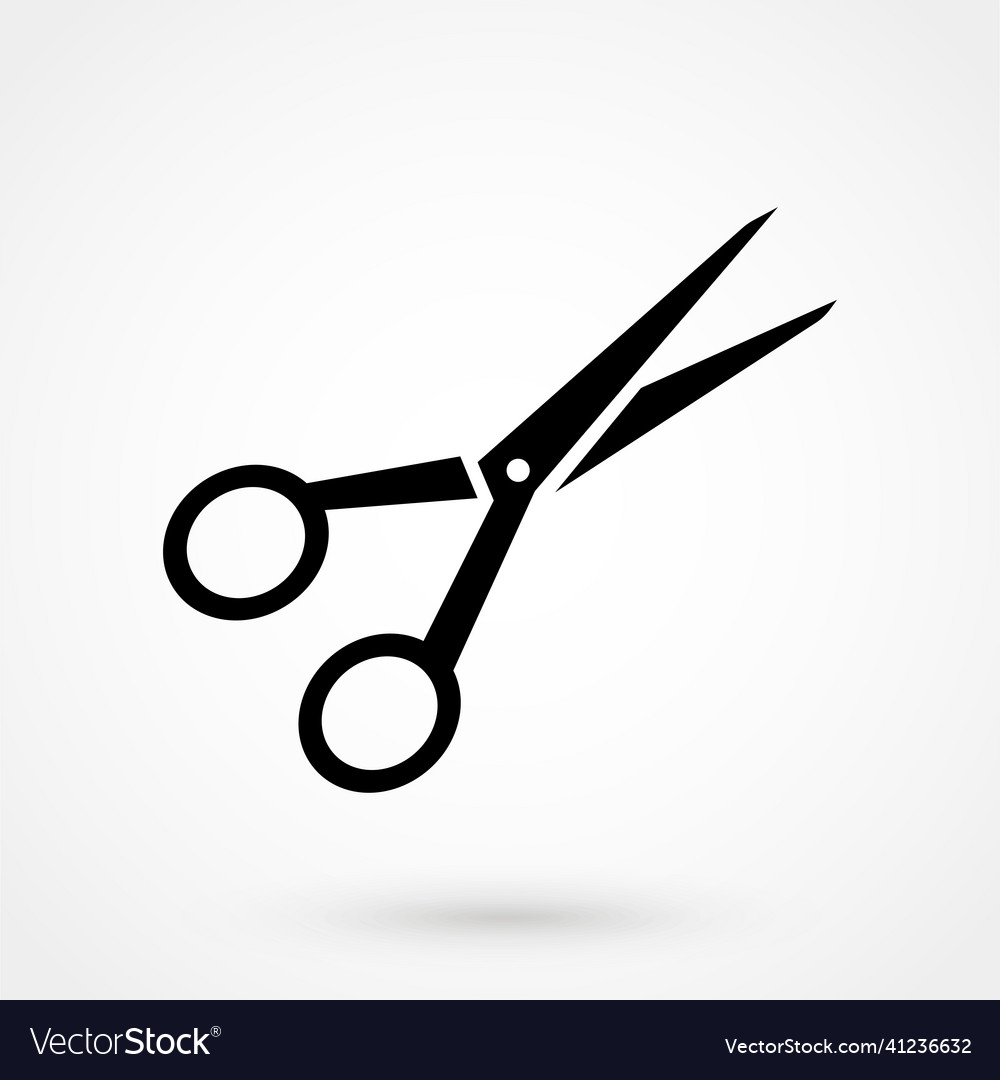 Scissors icon vector image Scissors icon