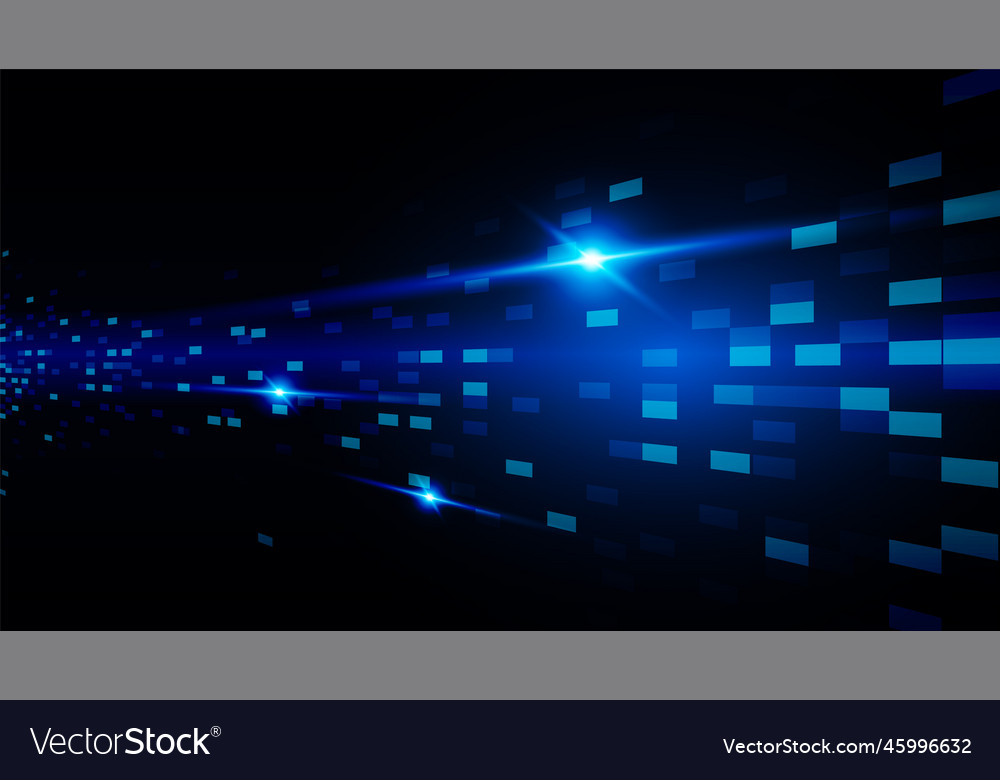 Technology background with hi-tech digital data vector image Technology background with hi-tech digital data