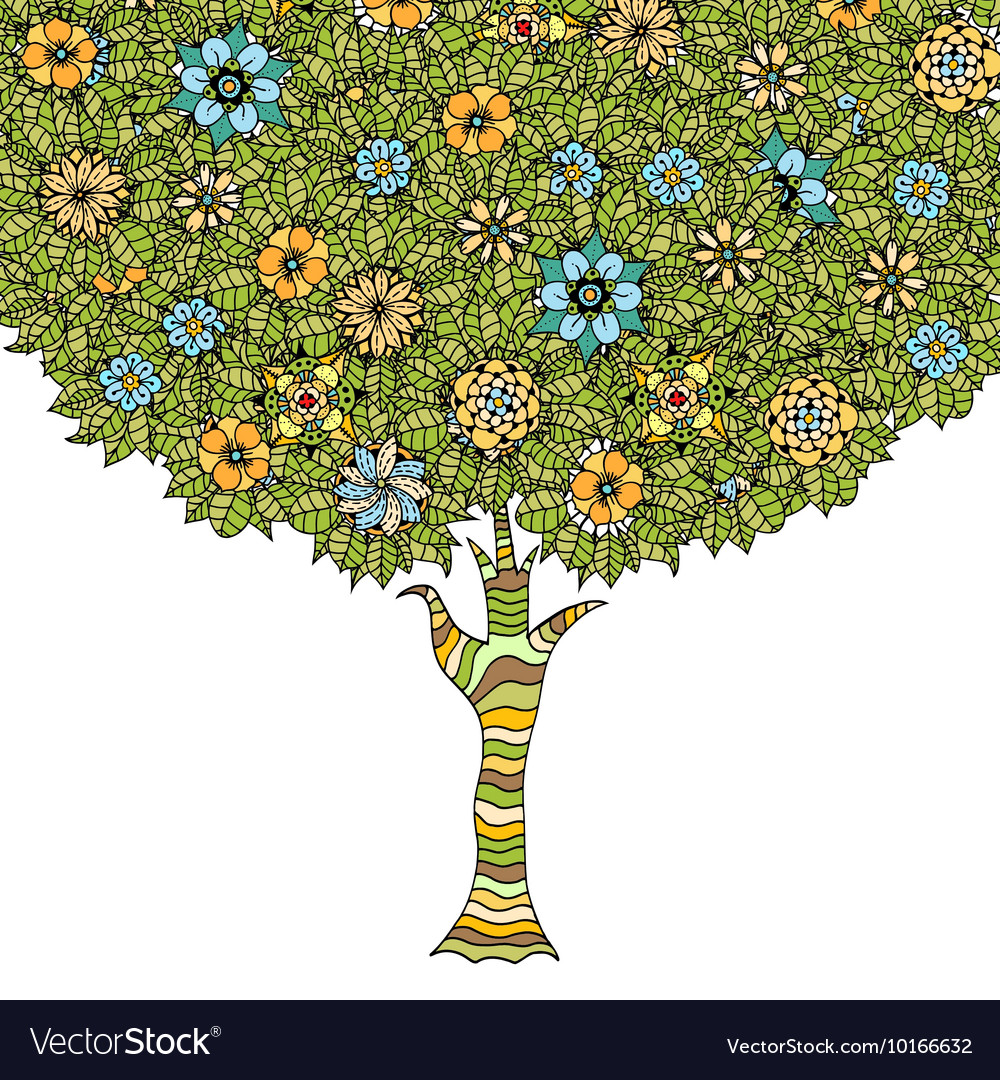 Tree with leaves