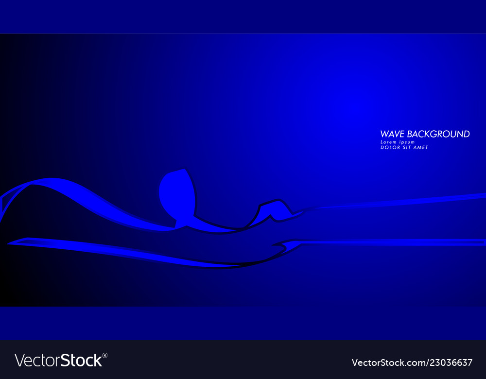 Abstract background with wave and line patterns
