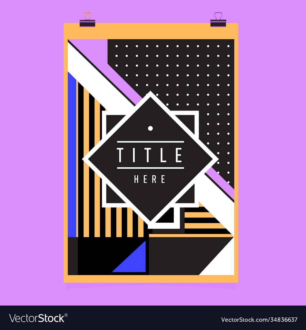 Abstract colorful geometric pattern background Vector Image Abstract colorful geometric pattern background