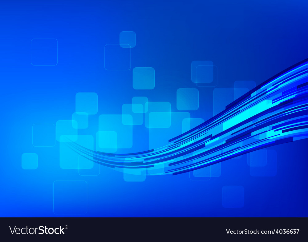 Dynamic Blue Abstract Background