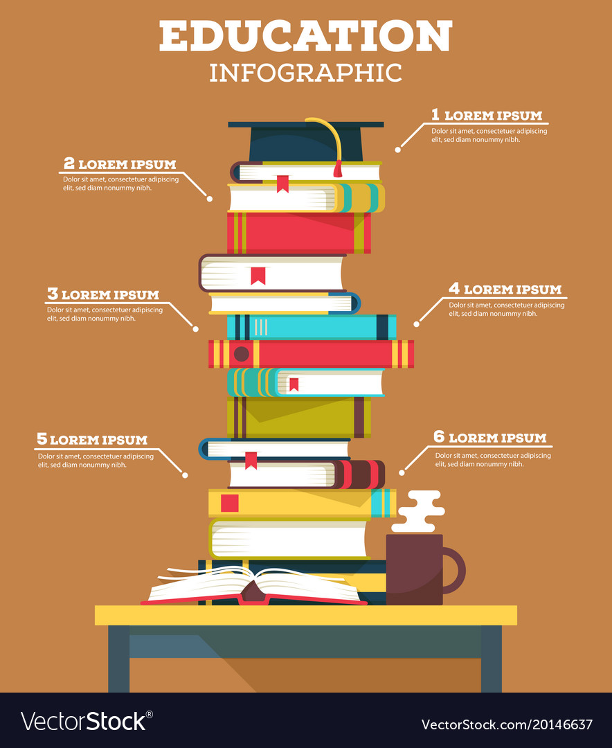 book education vector