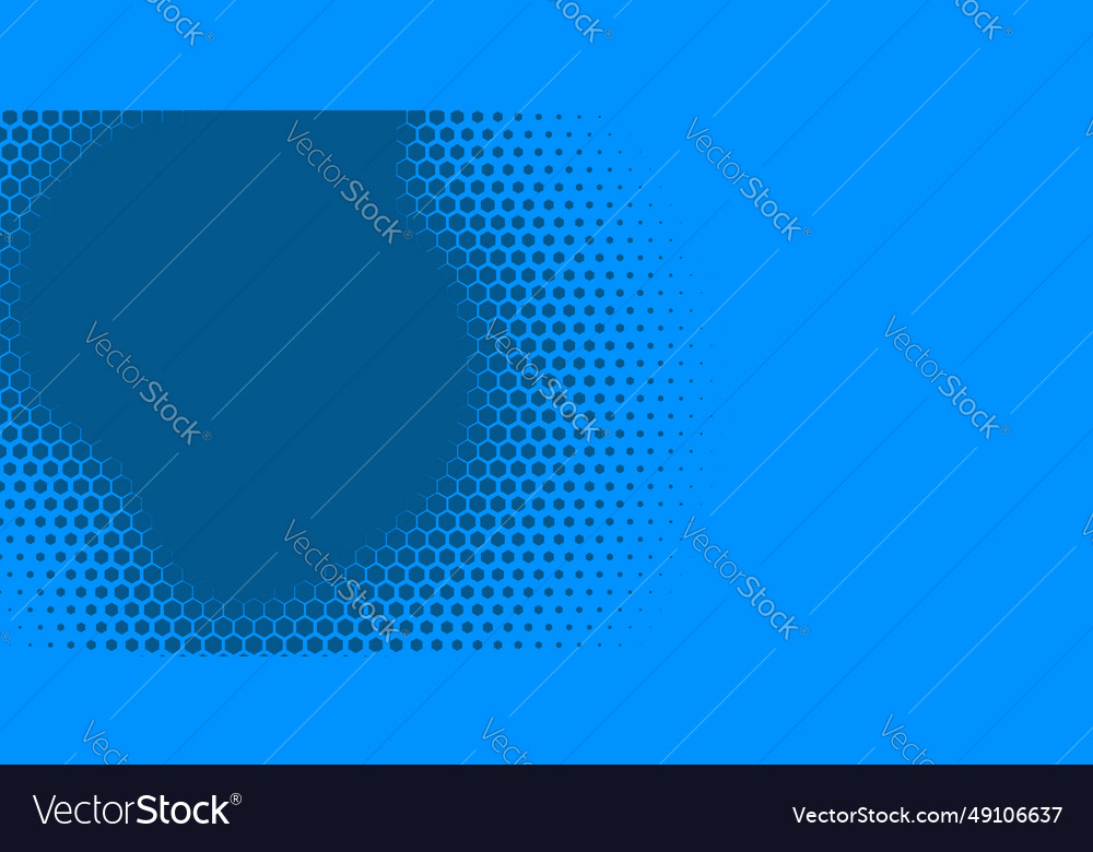Geometric abstract hexagon two color background