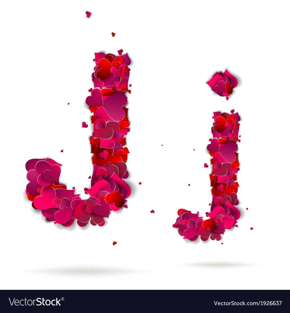 letter j with love images