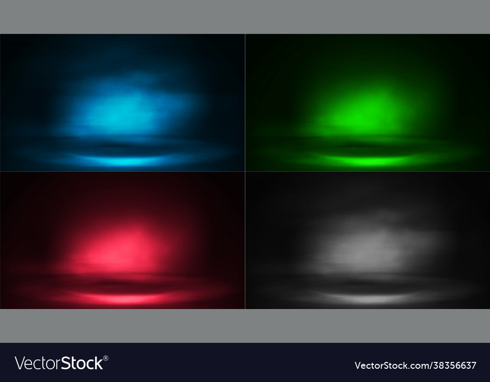 Neon Digital Scenes with Rays