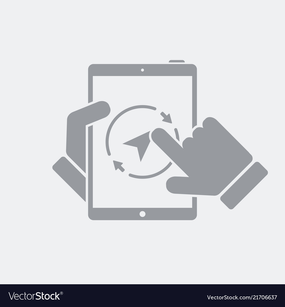 Pointer direction on tablet