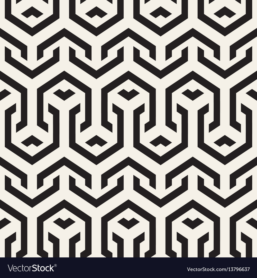 Seamless interlacing lines pattern