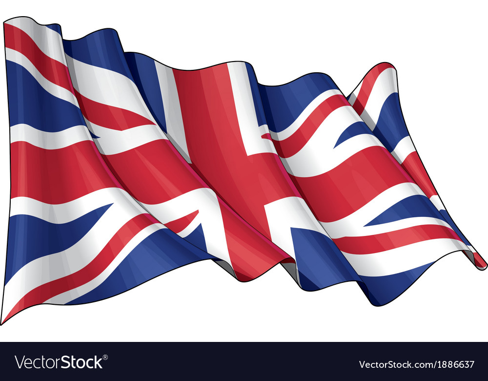 Download UK Flag Royalty Free Vector Image - VectorStock