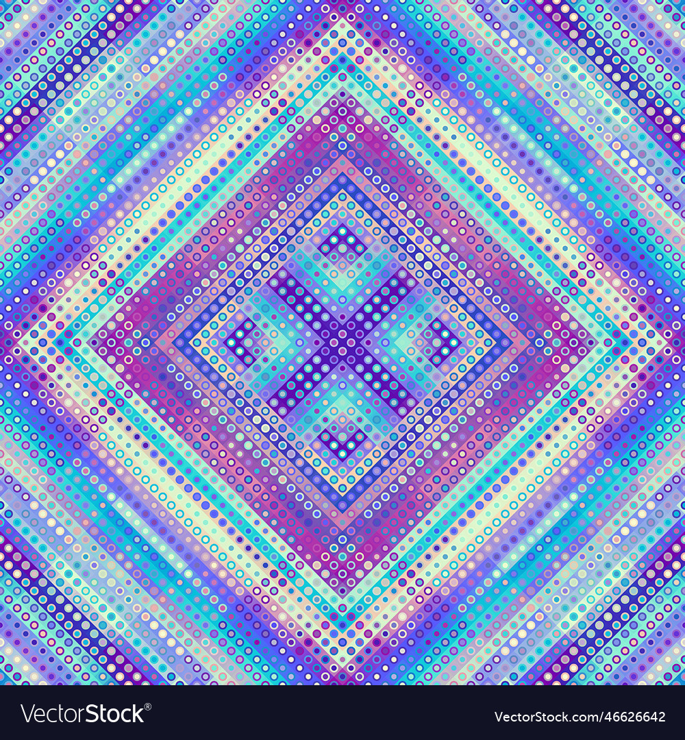Geometric abstract pattern halftone small dots