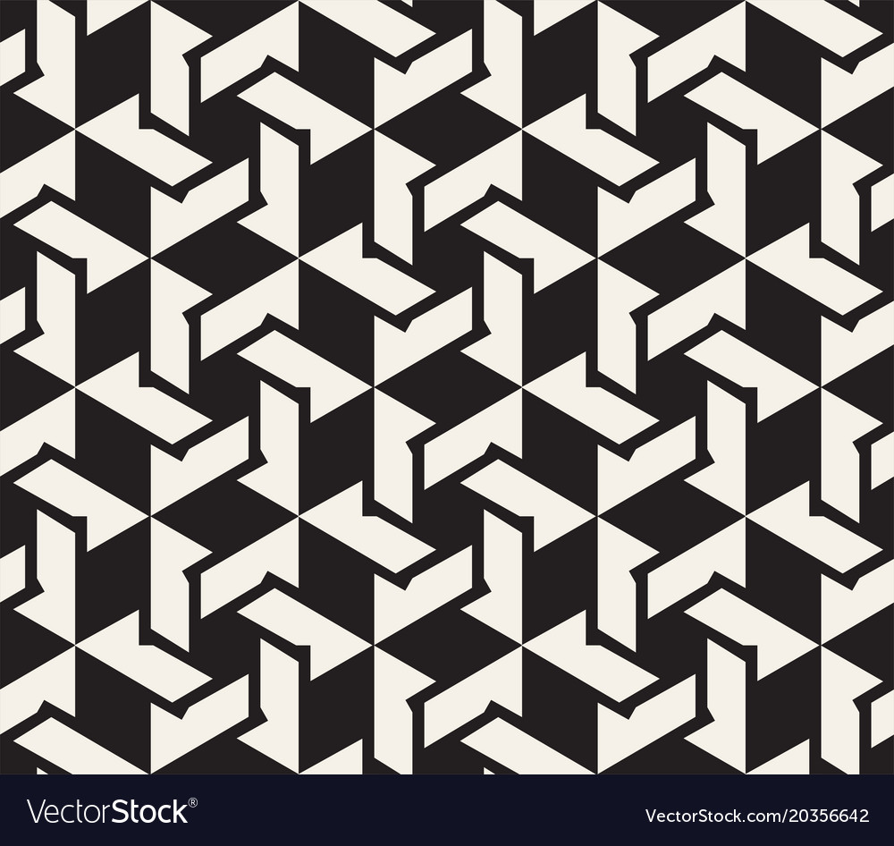 Geometric Triangle Pattern
