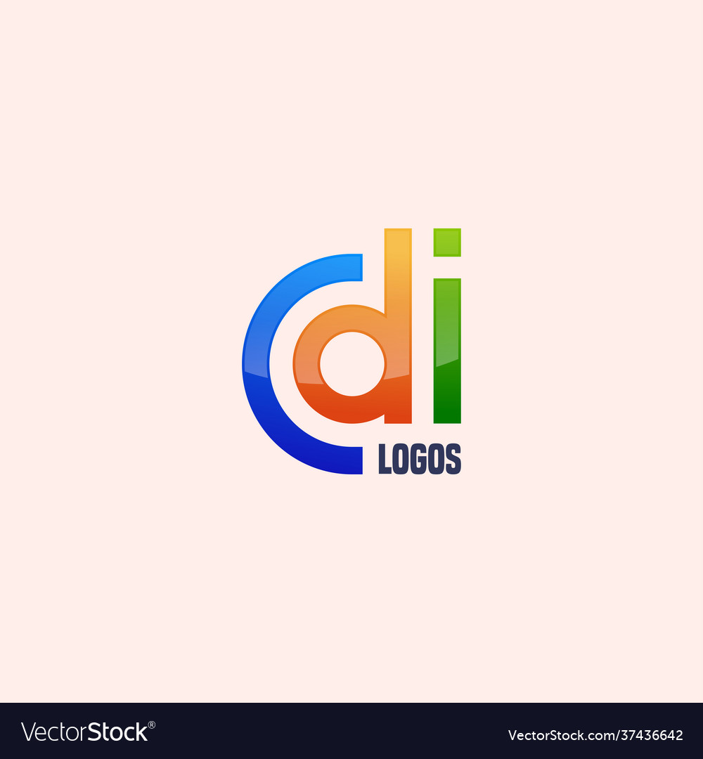 Letter cdi logo Royalty Free Vector Image - VectorStock