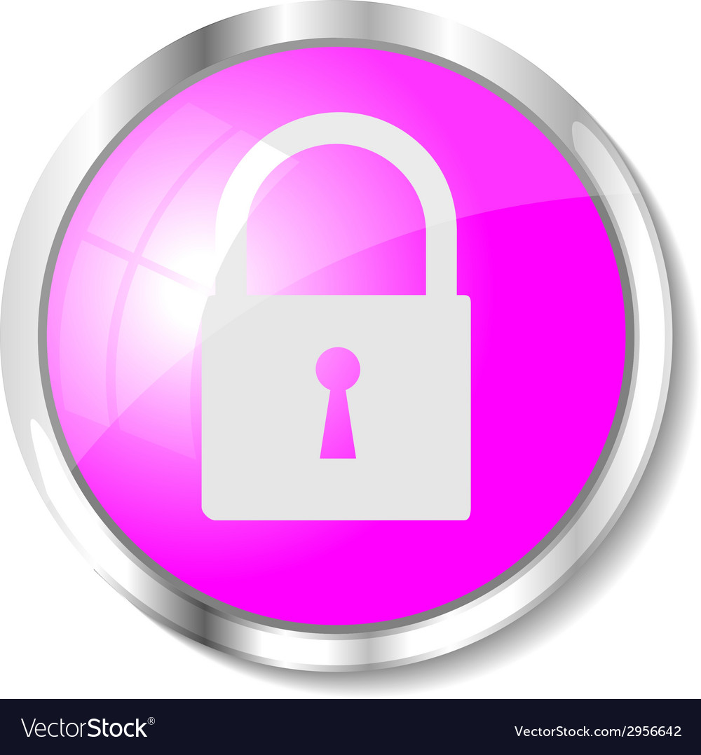 Pink web button