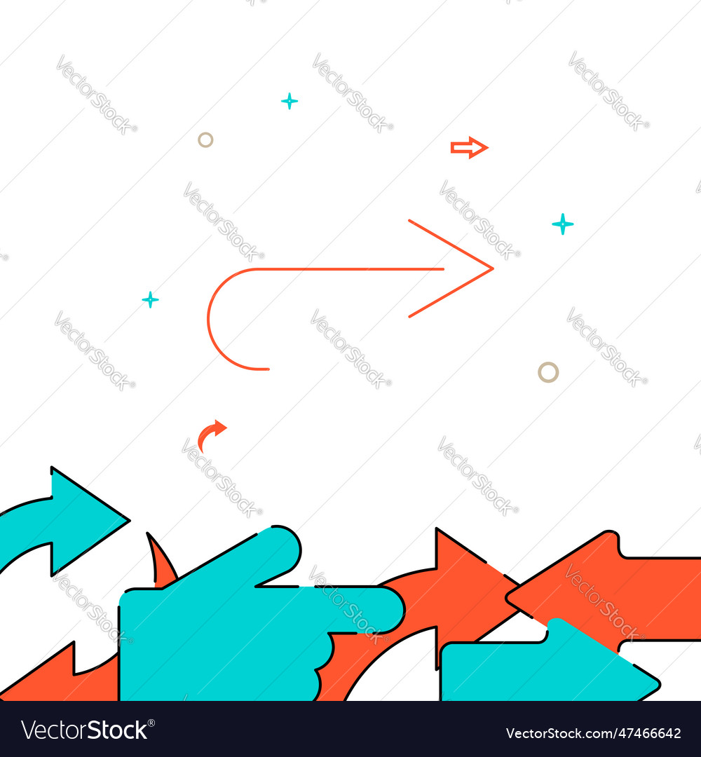 Return right arrow filled line icon simple Vector Image Return right arrow filled line icon simple