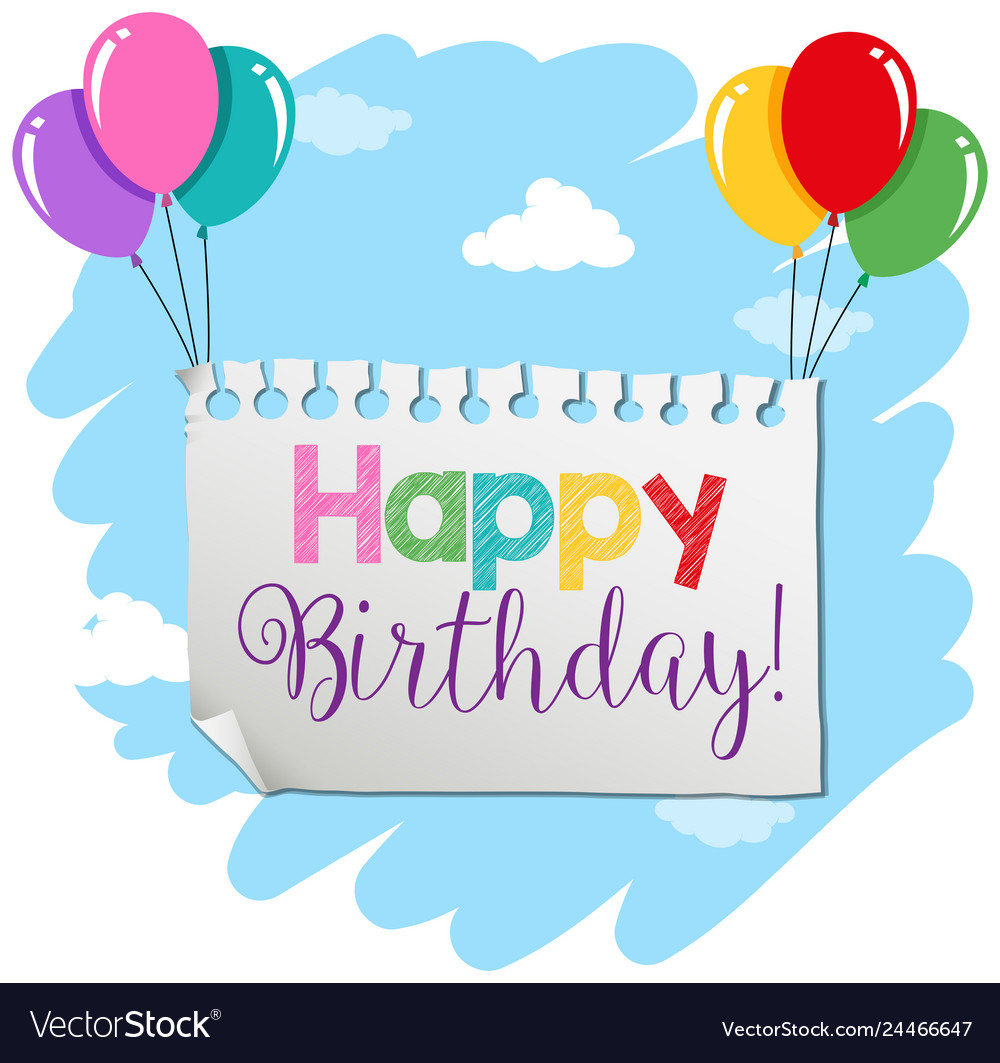 a-birthday-banner-template-royalty-free-vector-image