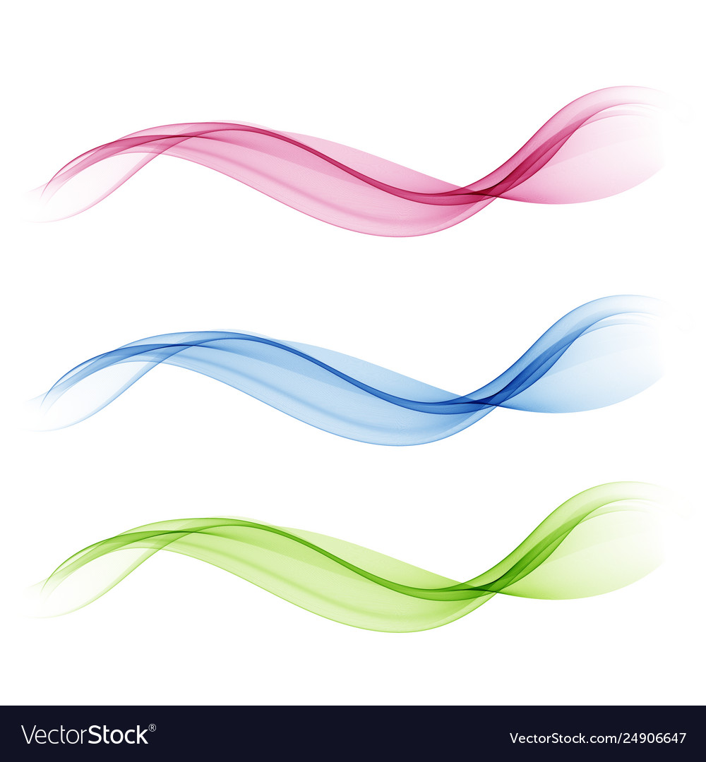 Abstract Color Wave Smoke