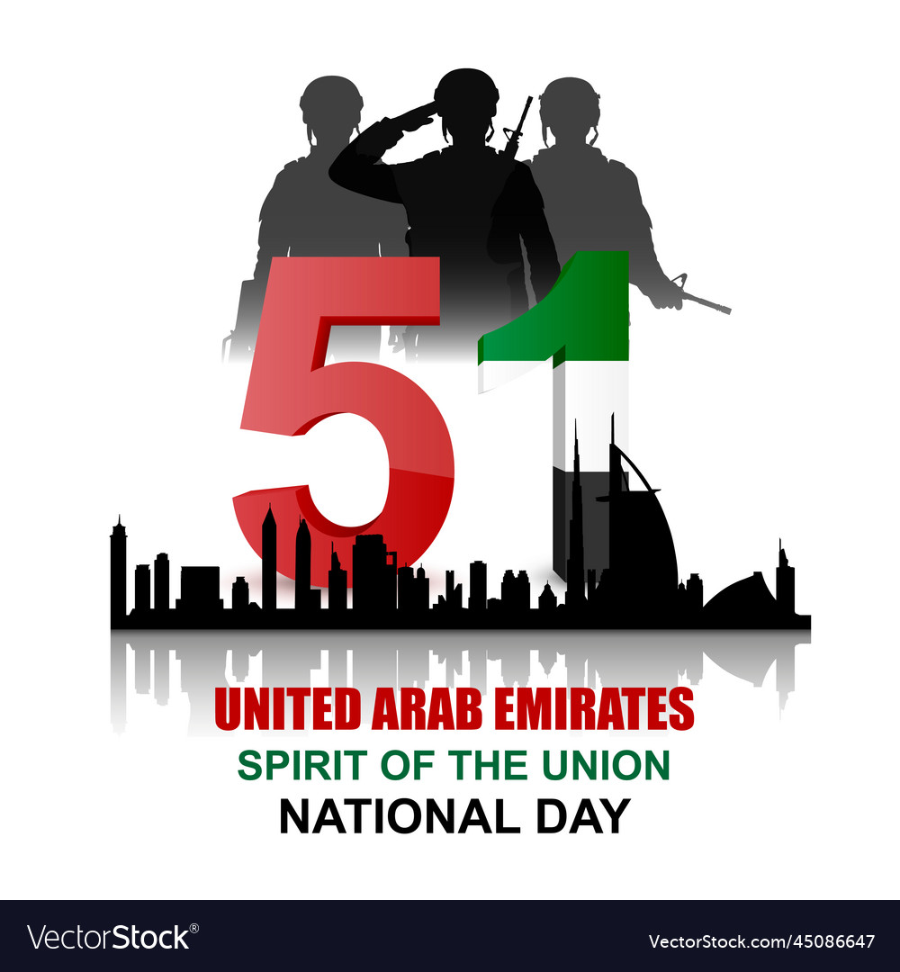 United arab emirates 51 national day