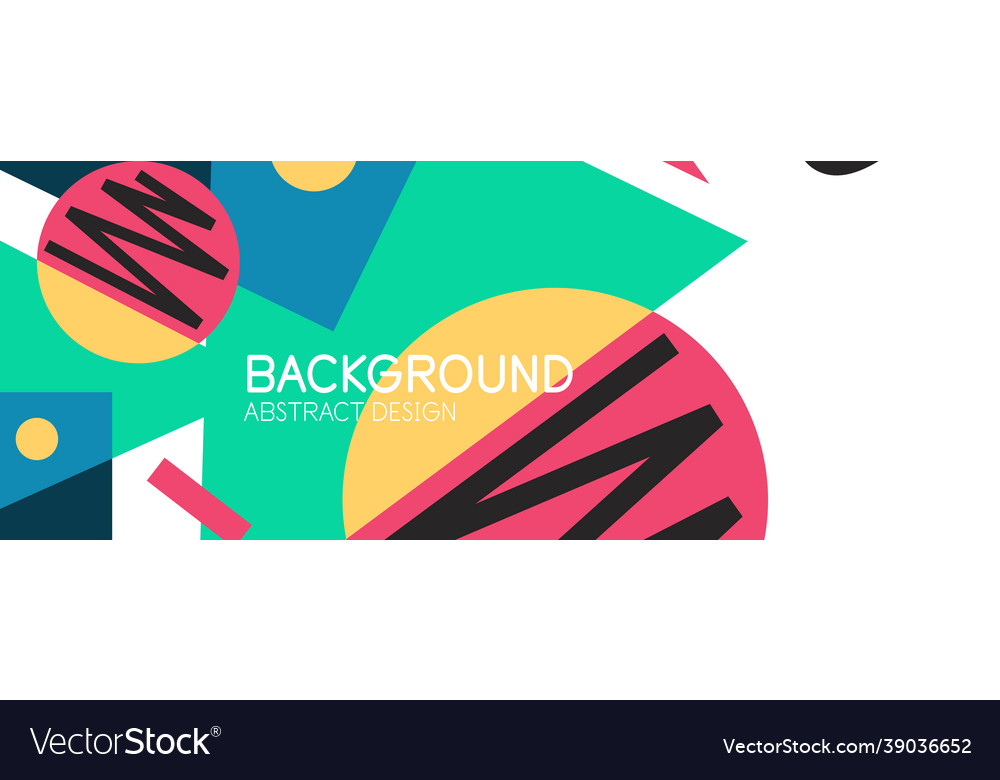 Abstract background with blocks lines geometric vector image Abstract background with blocks lines geometric