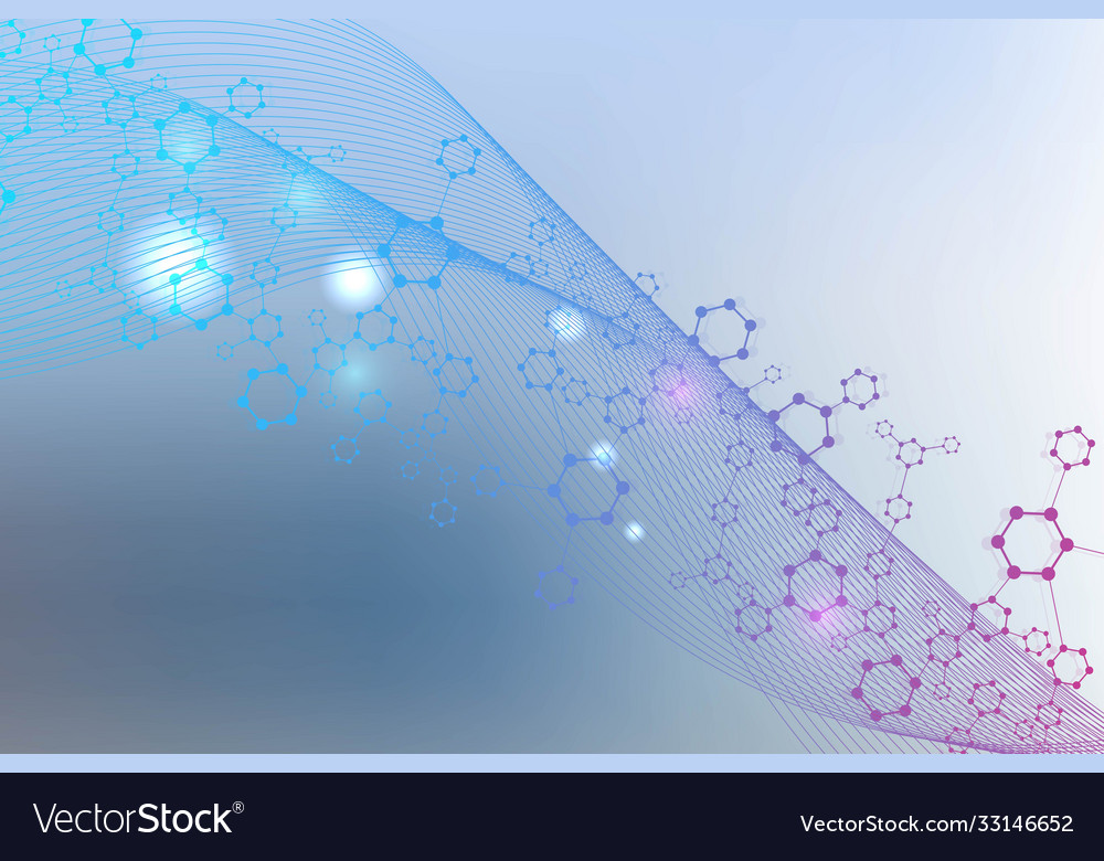 Big data visualization background modern vector image Big data visualization background modern