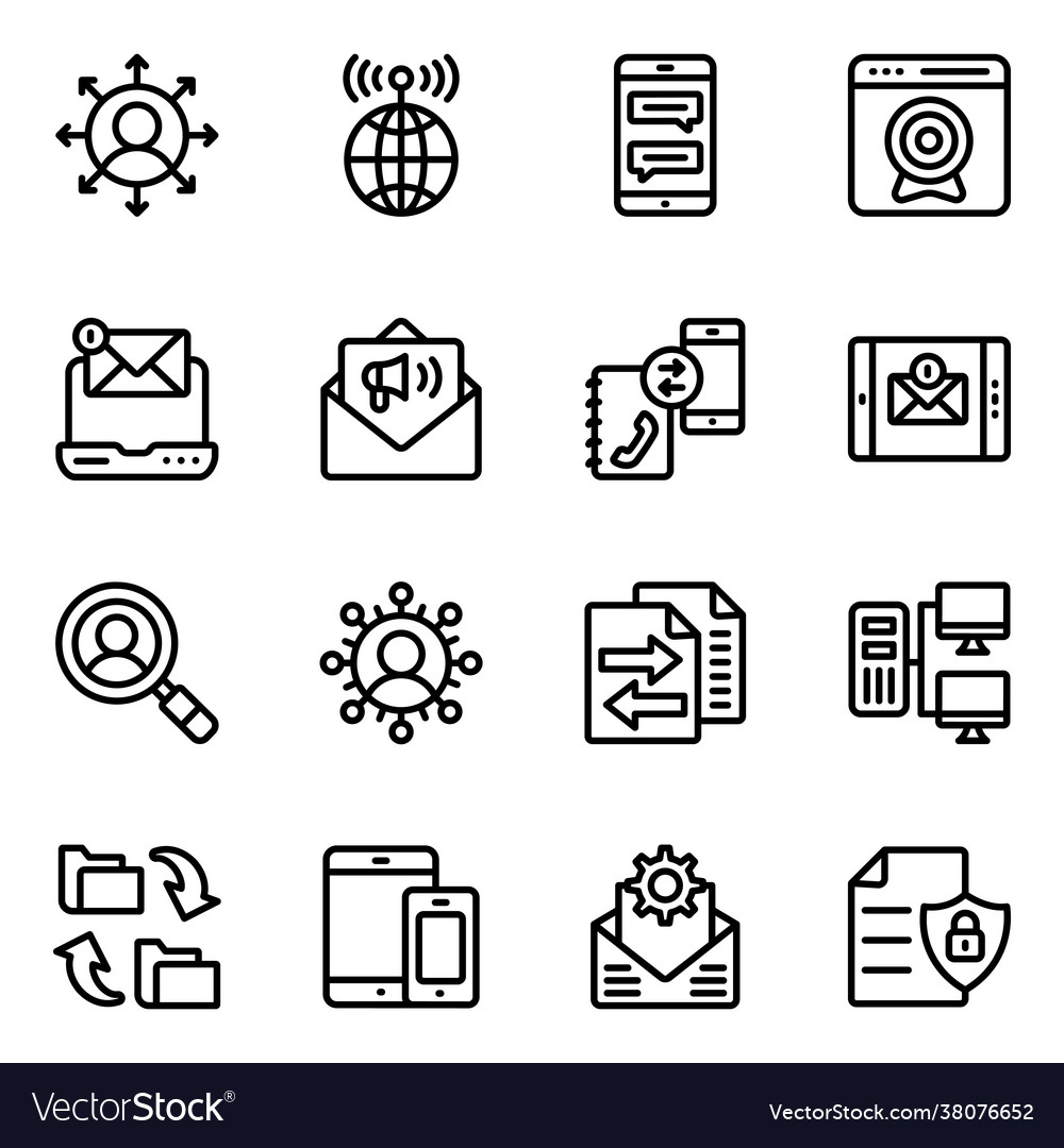 Pack users connection and communication line i