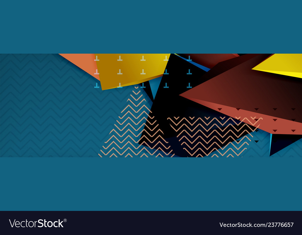 3d triangular shapes abstract background vector image 3d triangular shapes abstract background