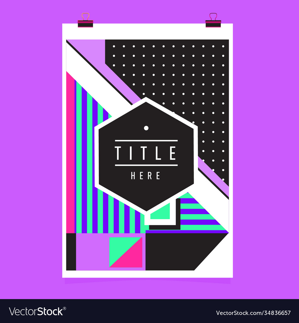 Abstract colorful geometric pattern background
