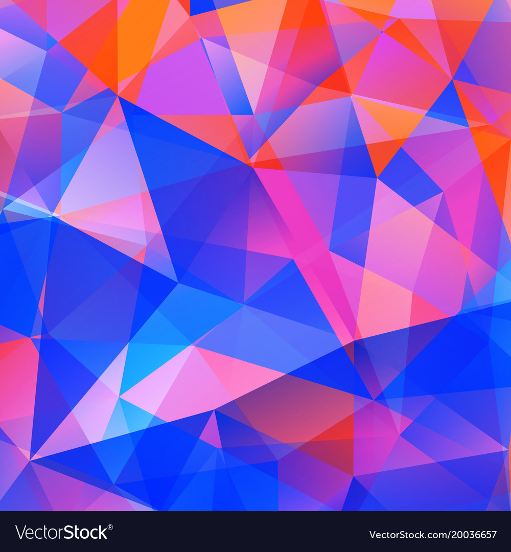 Abstract triangular mosaic background