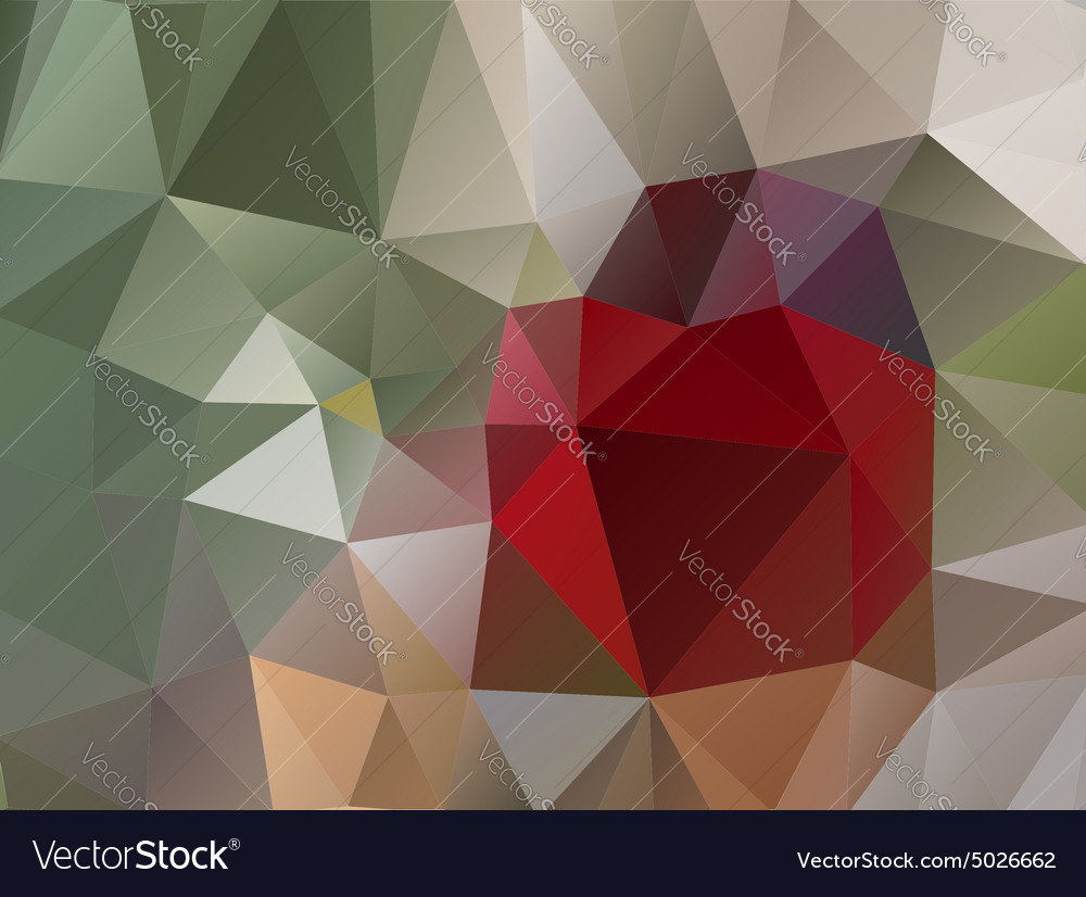 Abstract triangle polygonal background in eps