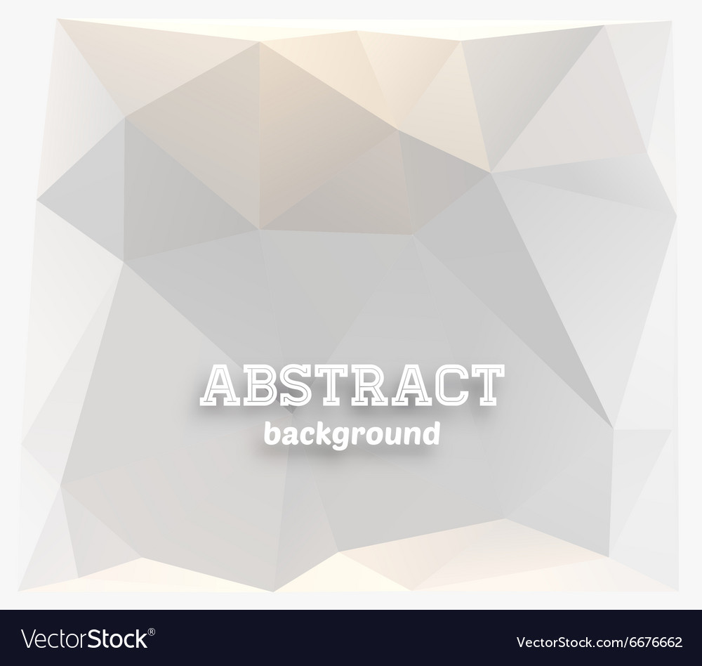 Abstract triangular background