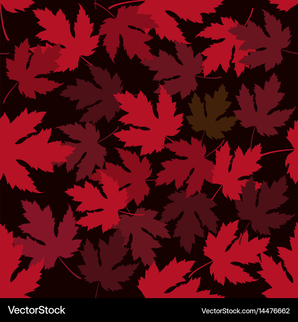 Autumn seamless pattern Royalty Free Vector Image
