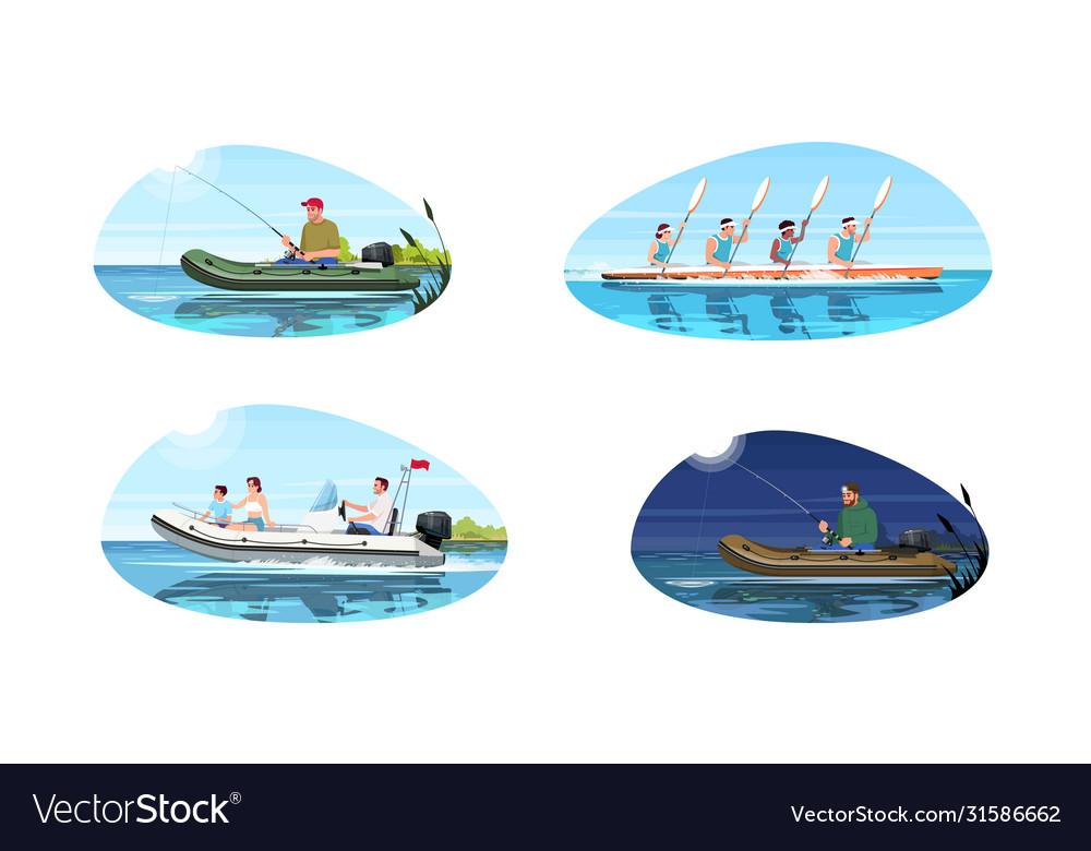Boat Activity Set - Diverse Watercraft